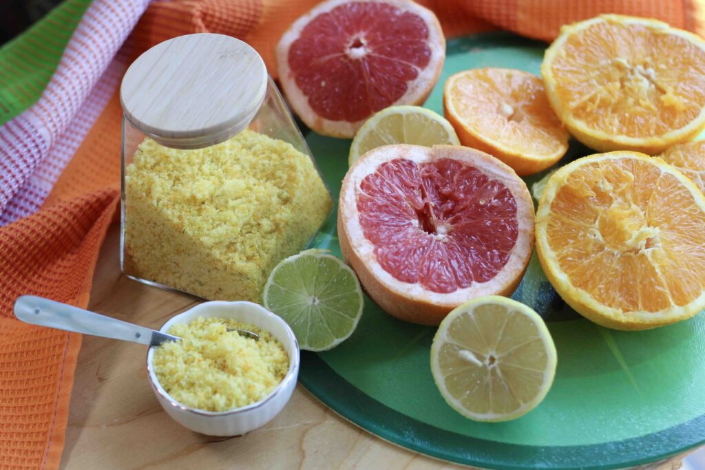 Homemade Mixed Citrus Sugar