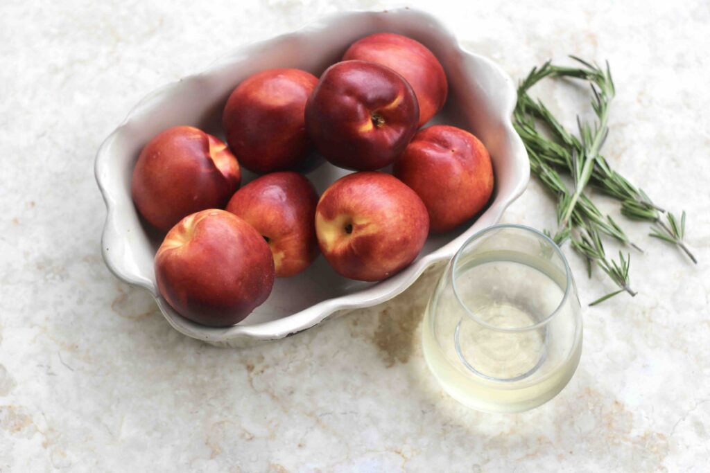 Nectarine Rosemary Chiller
