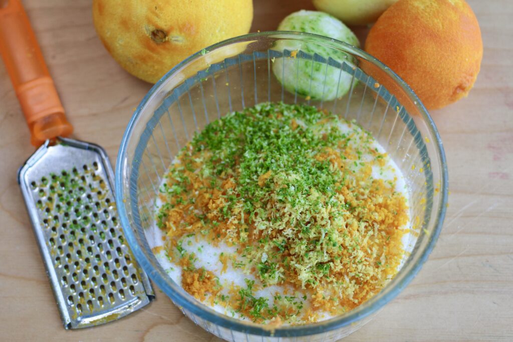 Homemade Mixed Citrus Sugar