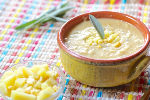 Sage Potato Corn Soup