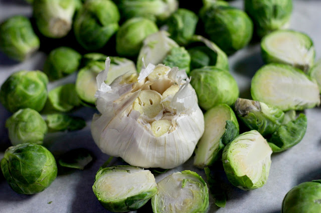 Brussel Sprouts and Garlic