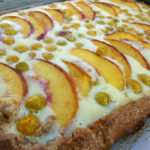 Peach Ground Cherry Galette