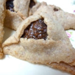 SPELT BROWN SUGAR HAMANTASHEN WITH RED CURRANT AGAVE FILLING