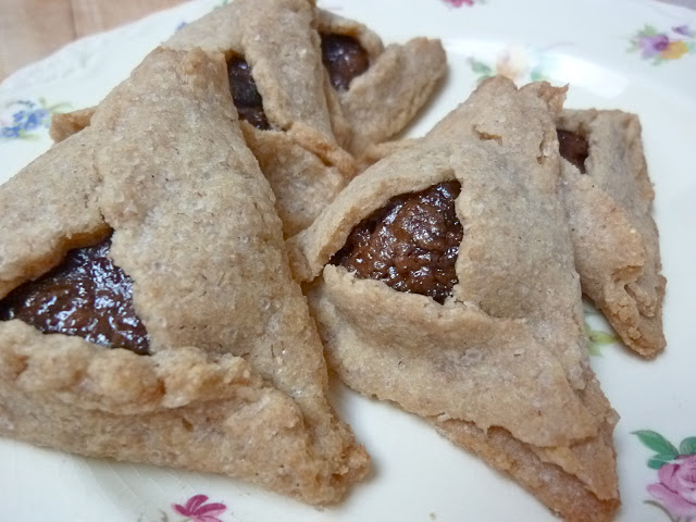 Spelt Brown Sugar Hamantashen