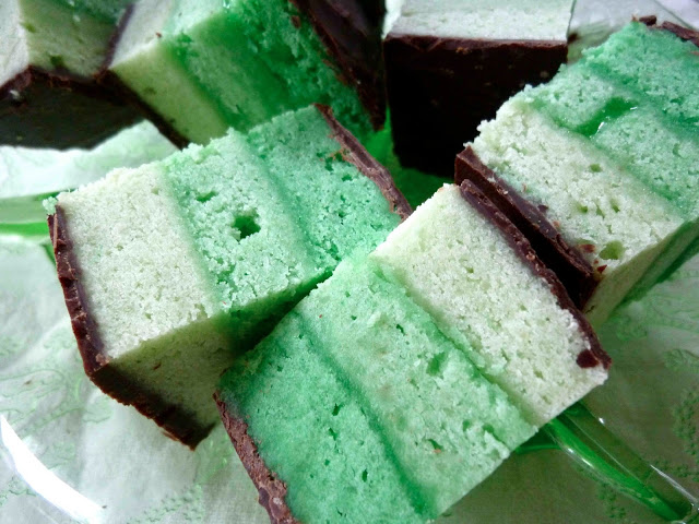Green Ombre 7 Layer Cookies