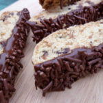Smoked Almond Chocolate Chip Biscotti