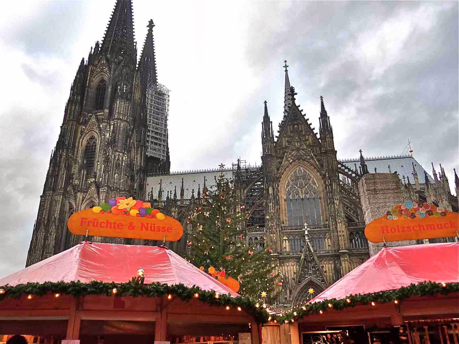 Christmas Market Dom Cologne Germany