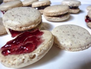 Cream Cheese & Jelly French Macarons