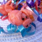 Homemade Marzipan Lucky Pigs