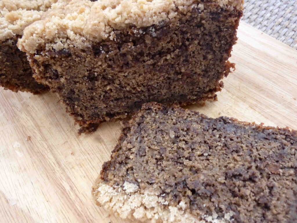 Chocolate Hazelnut Streusel Cake