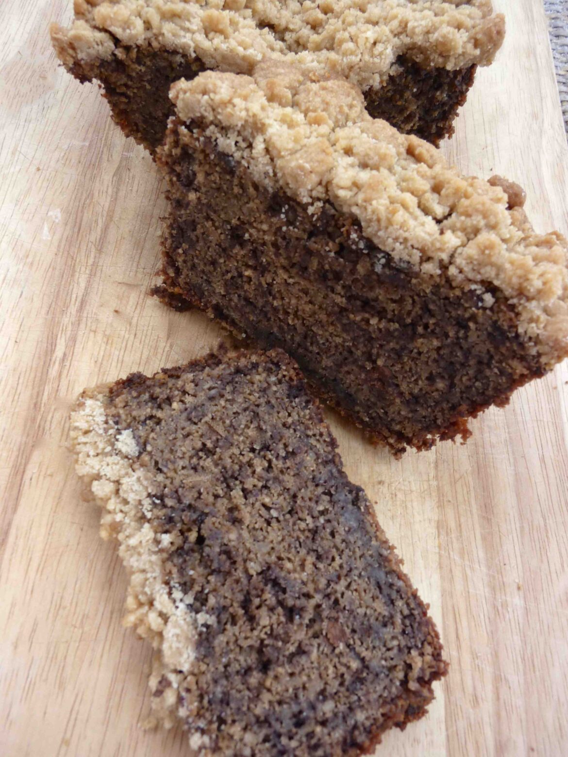Chocolate Hazelnut Streusel Cake