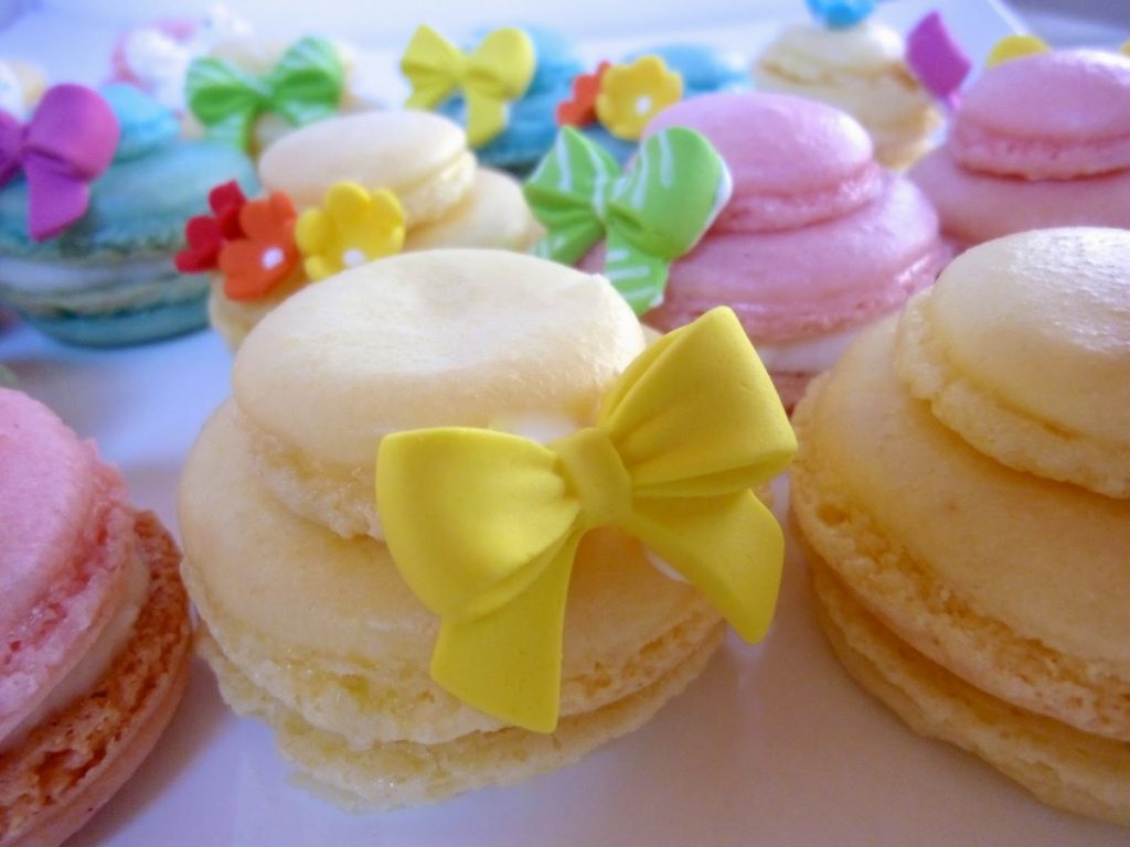 Easter Bonnet French Macarons