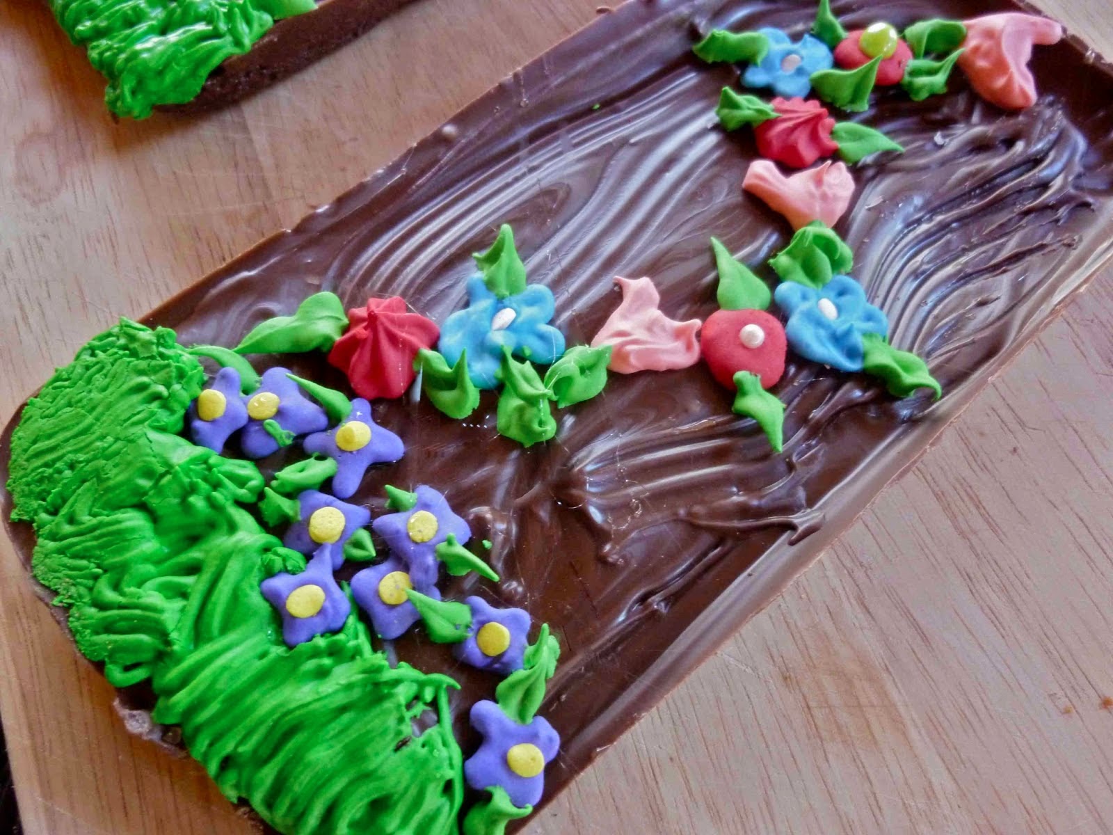 Flower Bark Candy Bar