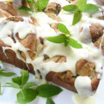 Lemon Glazed Mint Sticky Rolls