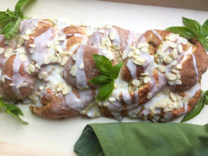 Basil Marzipan Sweet Bread