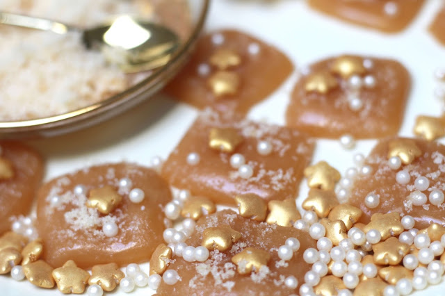 Prosecco Salted Caramels