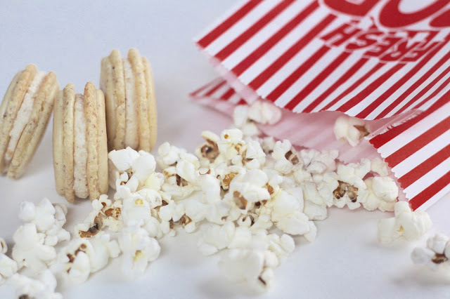Buttered Popcorn French Macarons