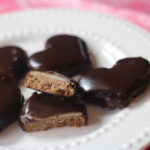 Sacher Torte Heart Cookies