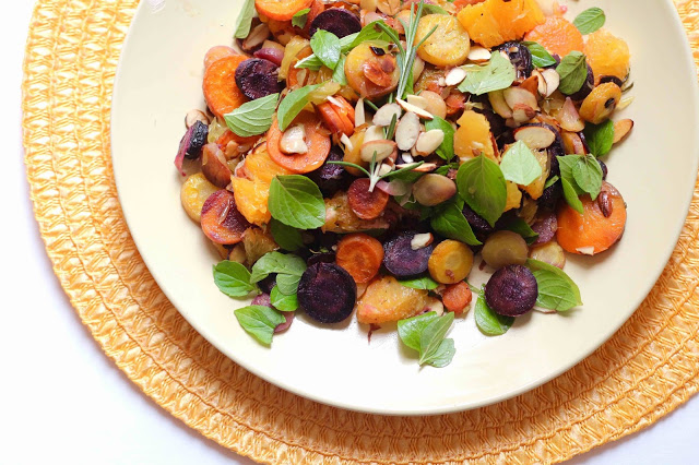 Sweet & Sour Carrot Orange Salad