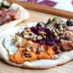 thanksgiving leftovers flammkuchen