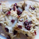Quince Cranberry Almond Bars
