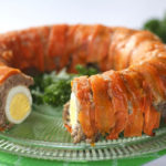 Carrot wrapped Stufed Meatloaf