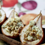 Baked Pears with Blue Cheese and Walnuts