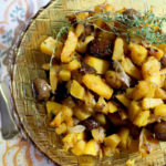 Pumpkin with Chestnuts & Shallots