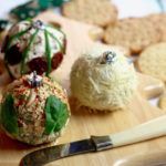 Christmas Ball Cheese Spread Appetizers