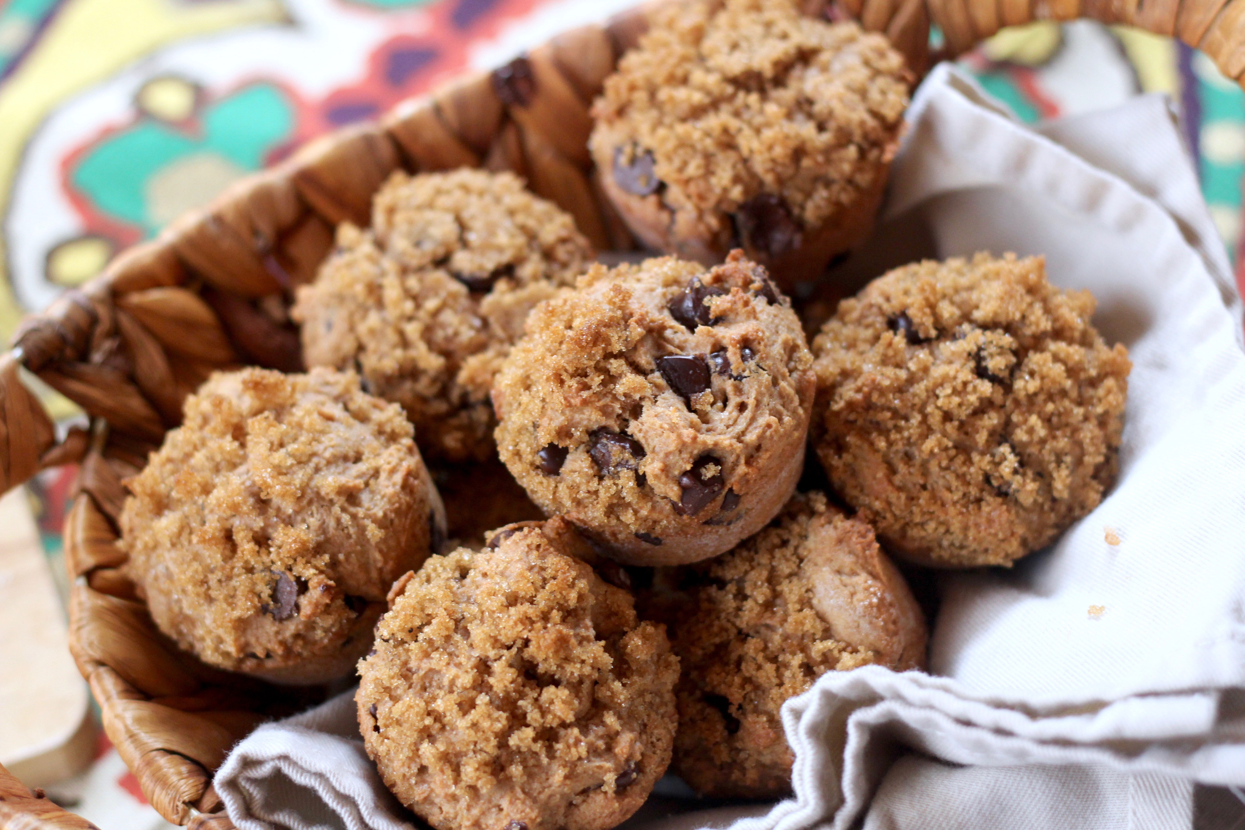 Smoky Chocolate Chip Muffins