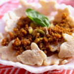 Bunny Shaped Pistachio Pasta with Carrot Almond Pesto