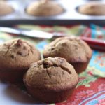 Banana Anise Cocoa Muffins