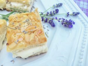 Lavender Bee Sting Cake