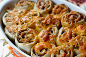Cheeseburger Strudel Rollups