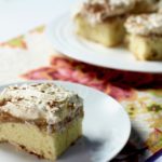 Rhubarb Vanilla Danube Wave Cake