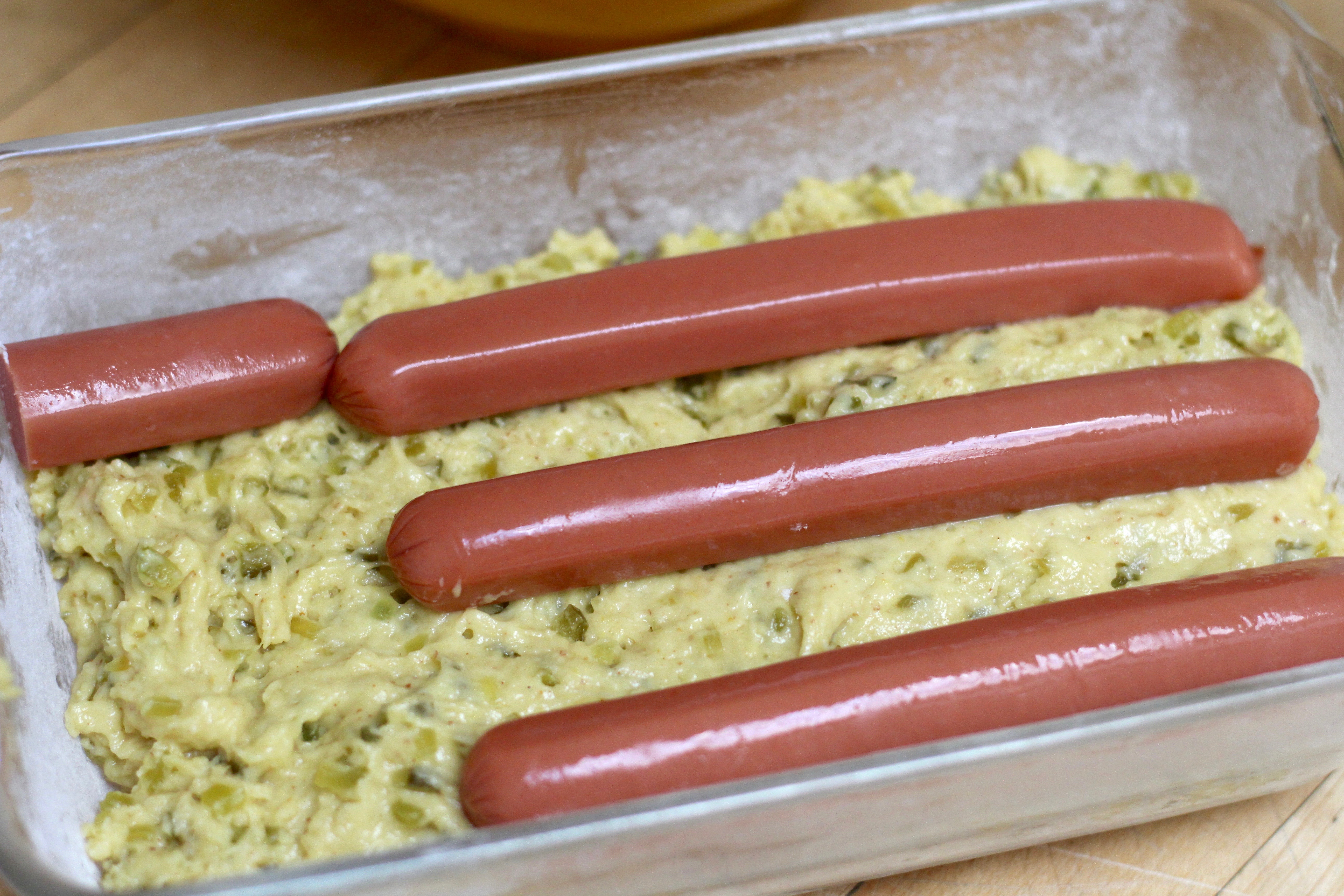 Savory Hot Dog Cake for July 4th Diary of a Mad Hausfrau