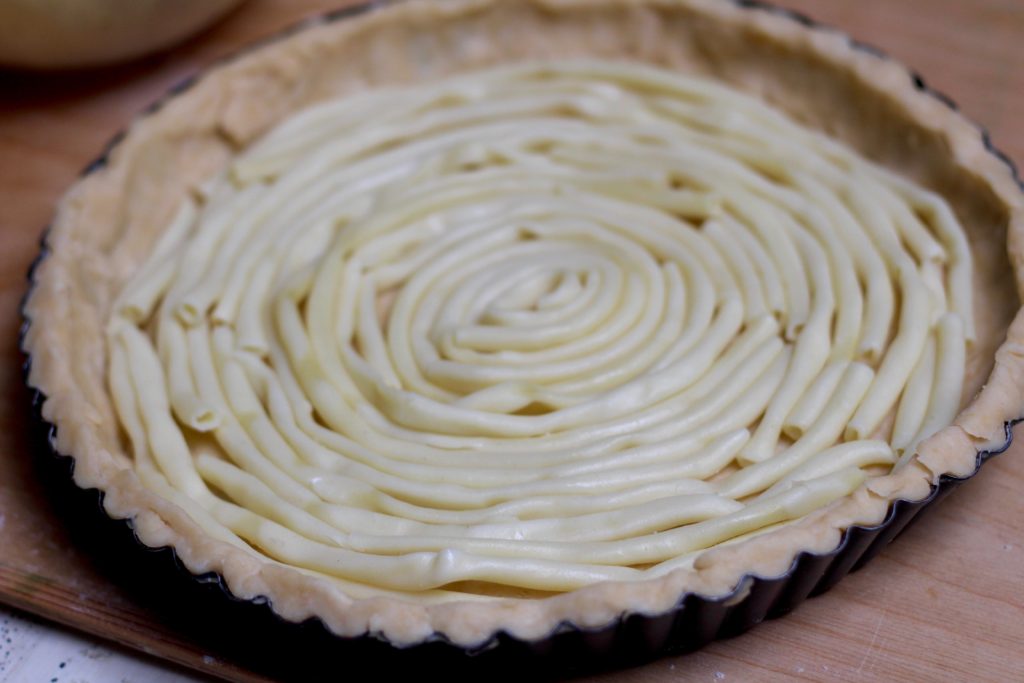 Macaroni Spinach Cheese Tart