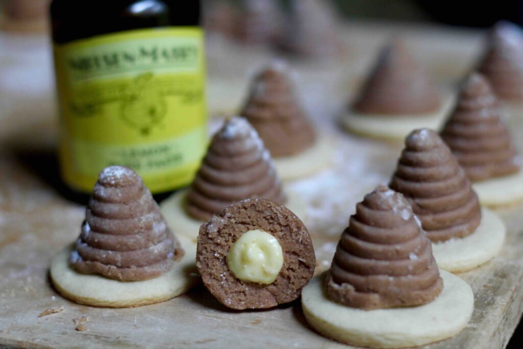 Lemon honey Bee Hive cookies