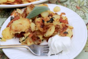 Pan-Fried Potatoes with Sage 