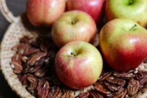 Apples and pecans