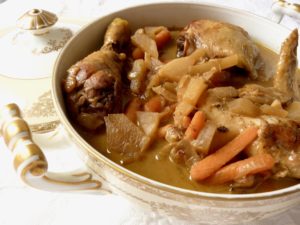 Chicken in Riesling Sauce