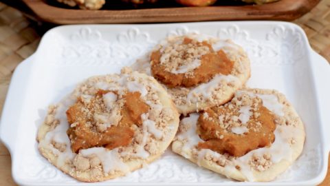 German Pumpkin Streusel Pastries