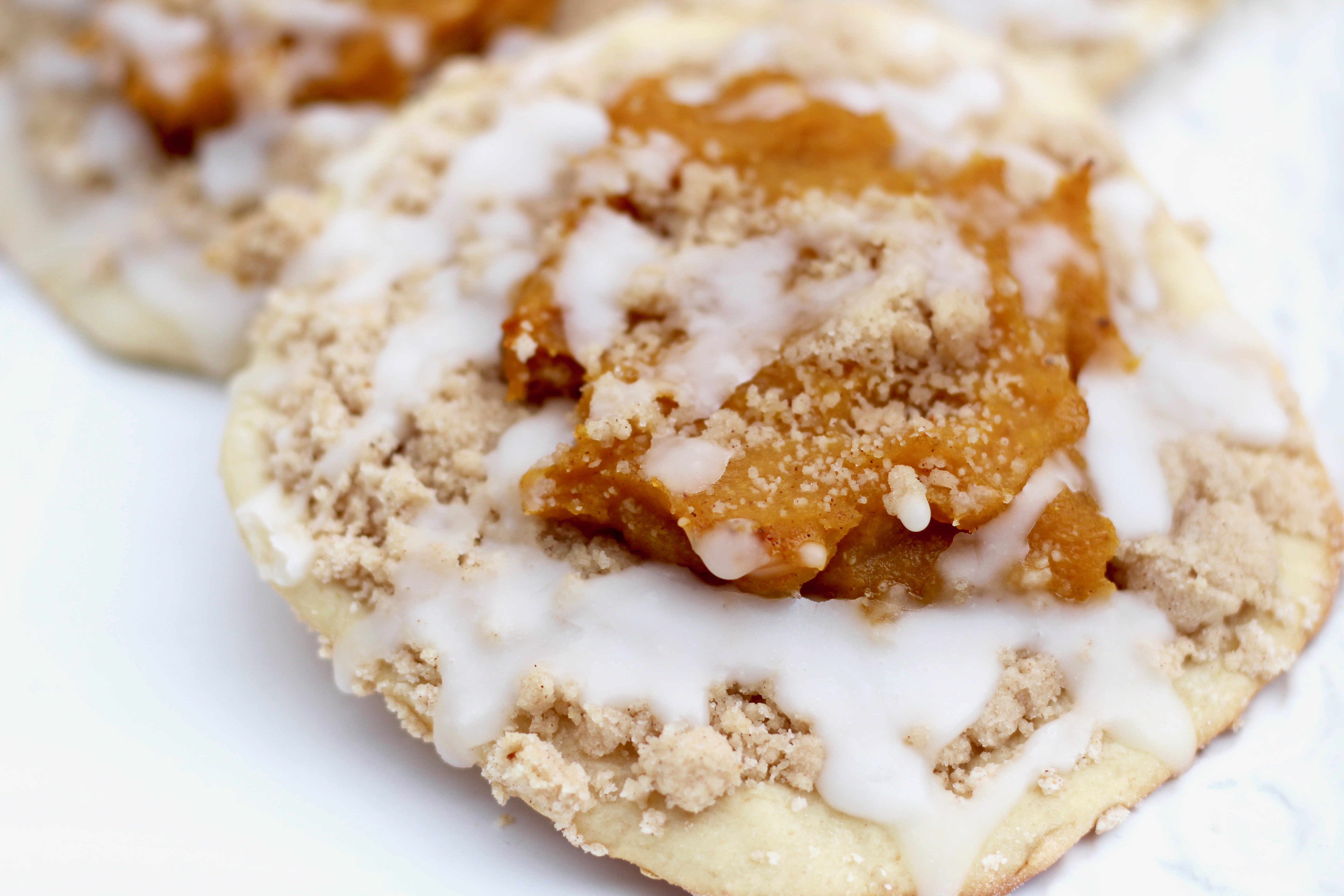 German Pumpkin Streusel Pastries