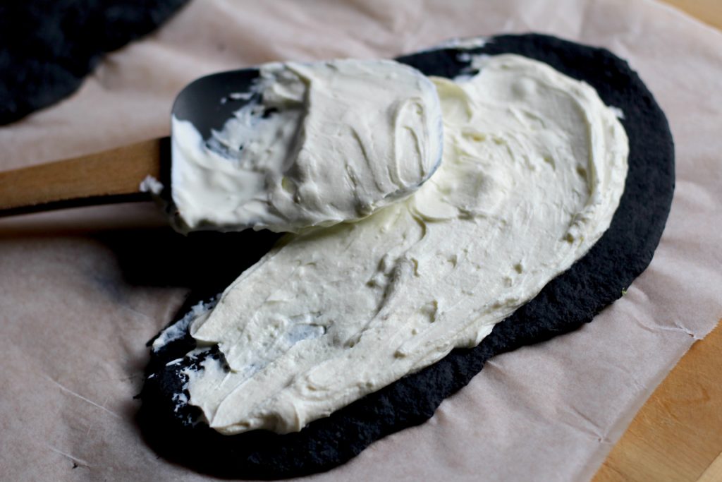 Halloween Skull Flammkuchen