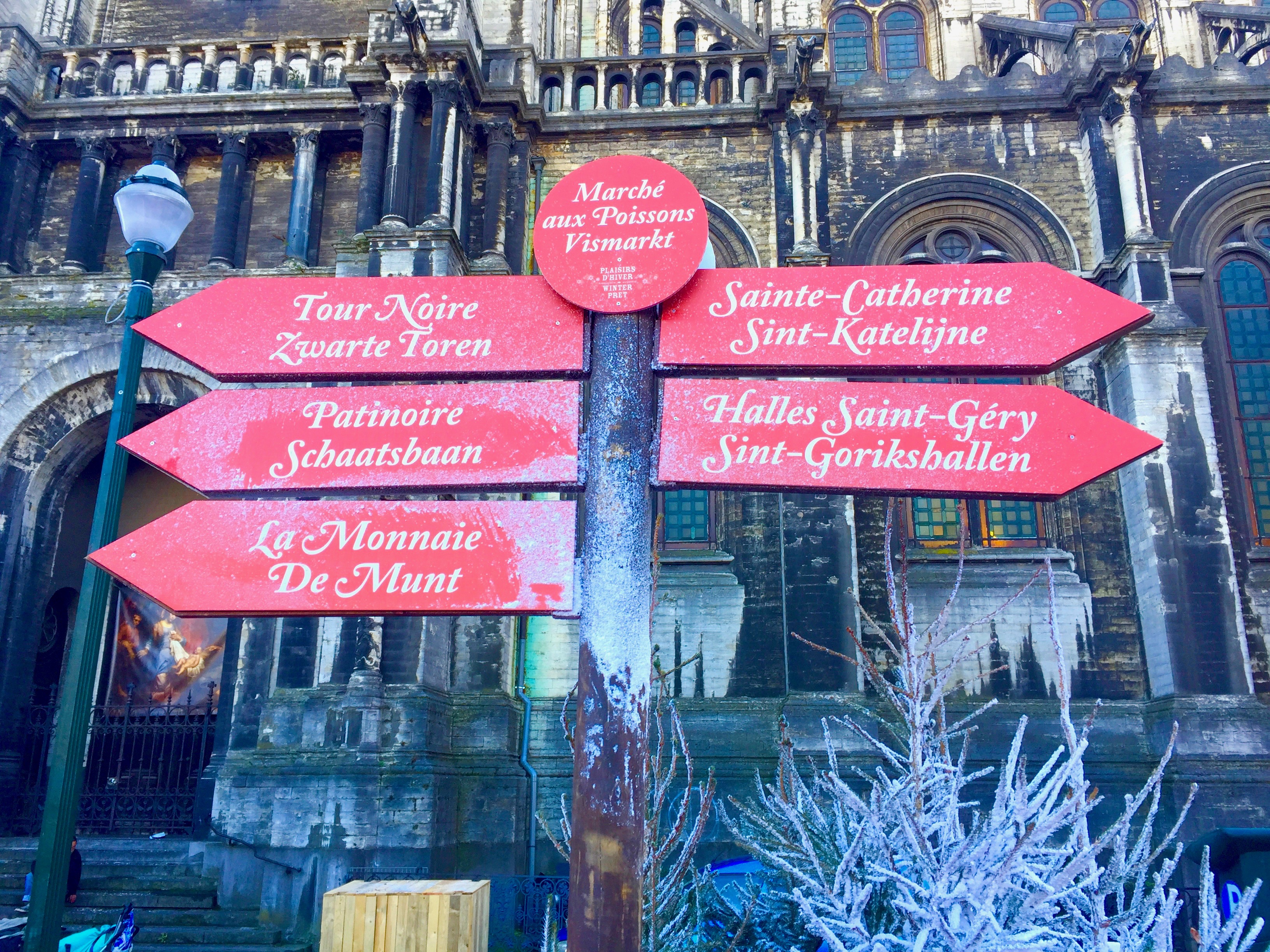 Brussels Christmas Markets signs