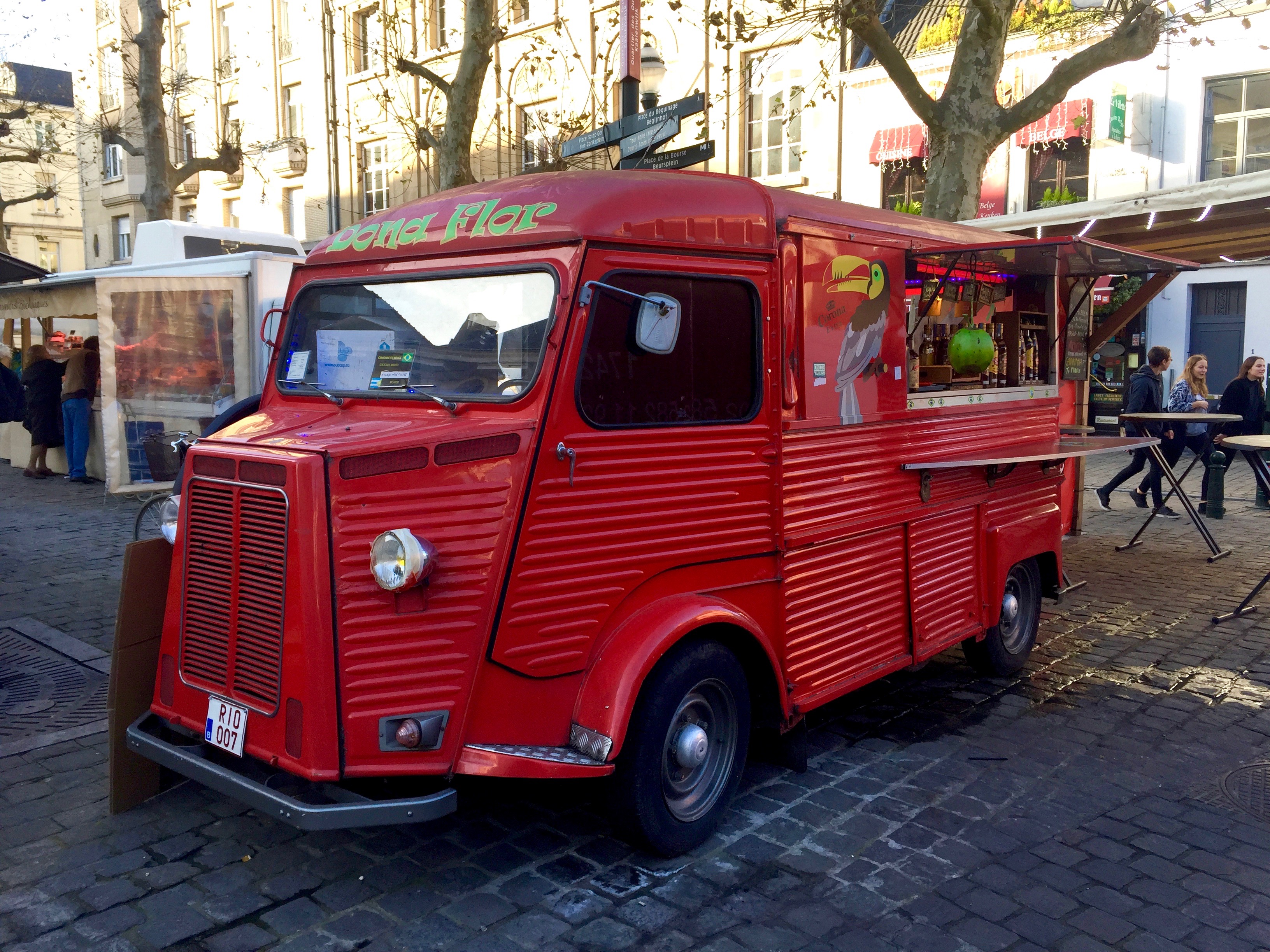 Brussels Christmas Market Cuban mojito truck