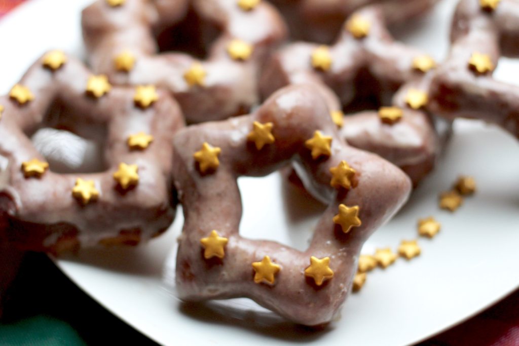 Lebkuchen Star Doughnuts