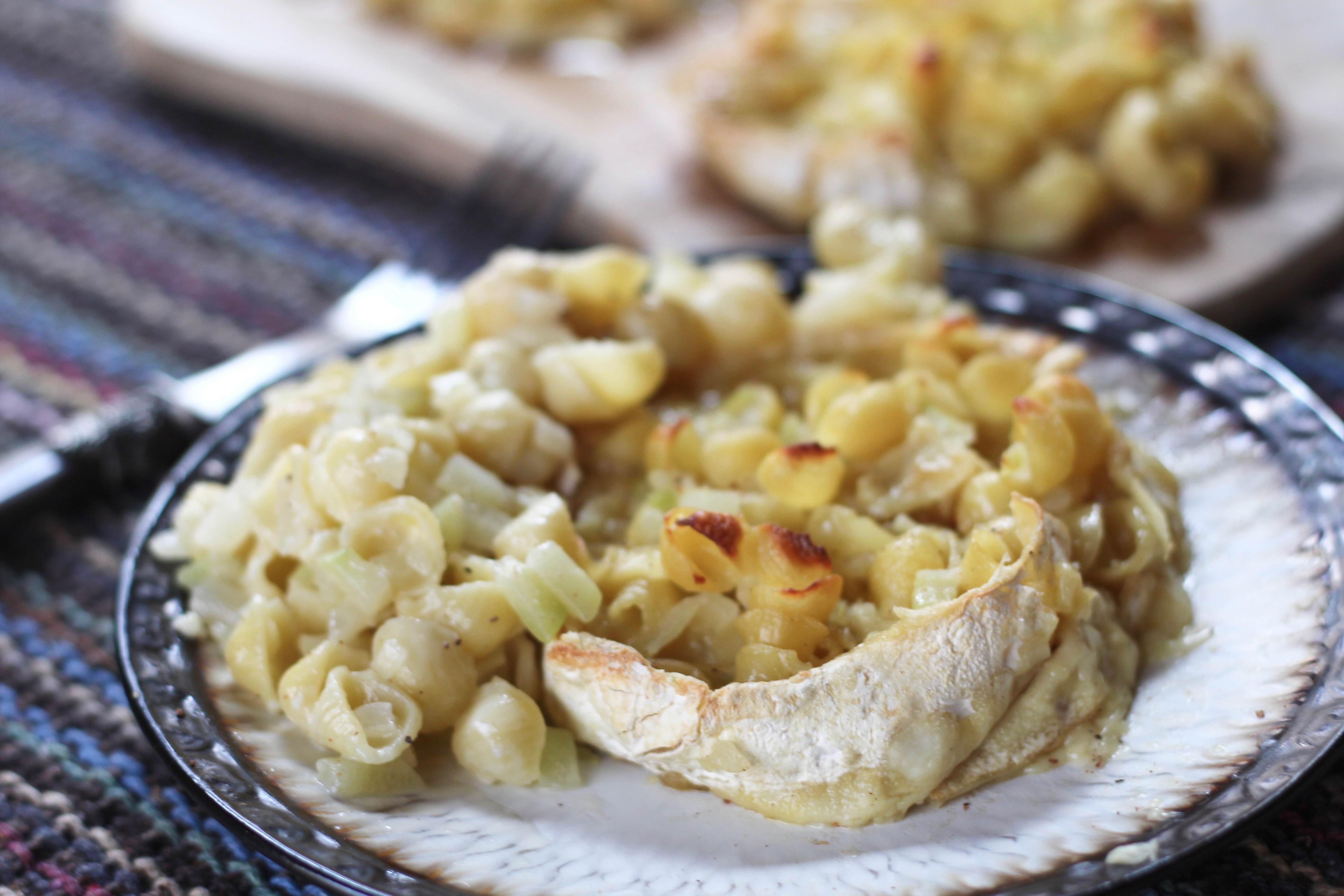 Kohlrabi Pasta Stuffed Camembert – Diary of a Mad Hausfrau