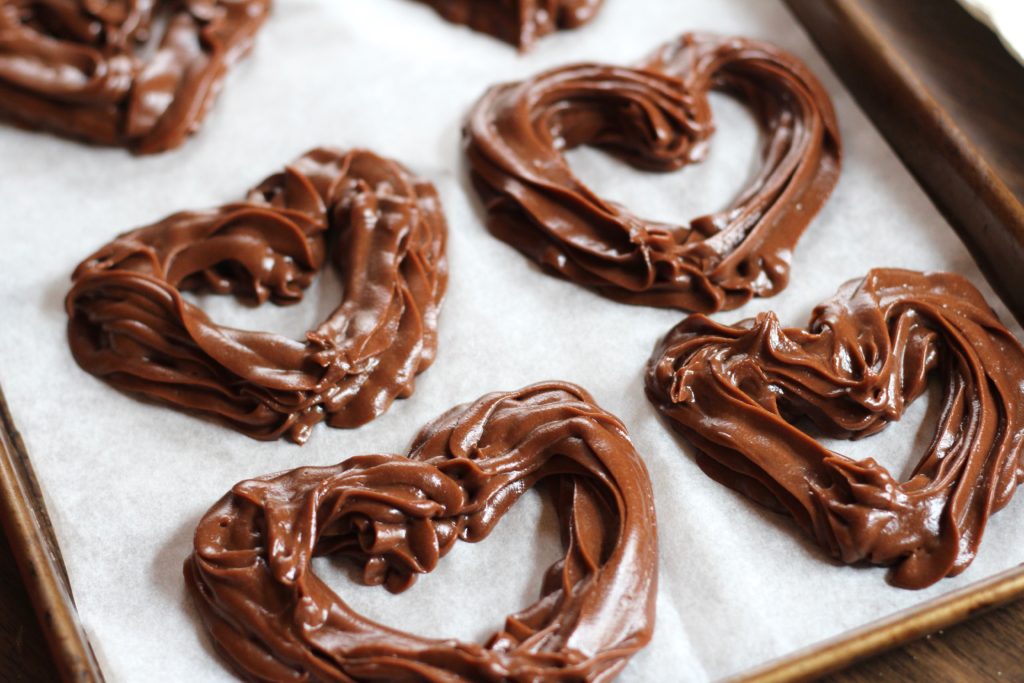 Black Forest Heart Eclairs