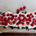 Raspberry Oreo Cream Strudel